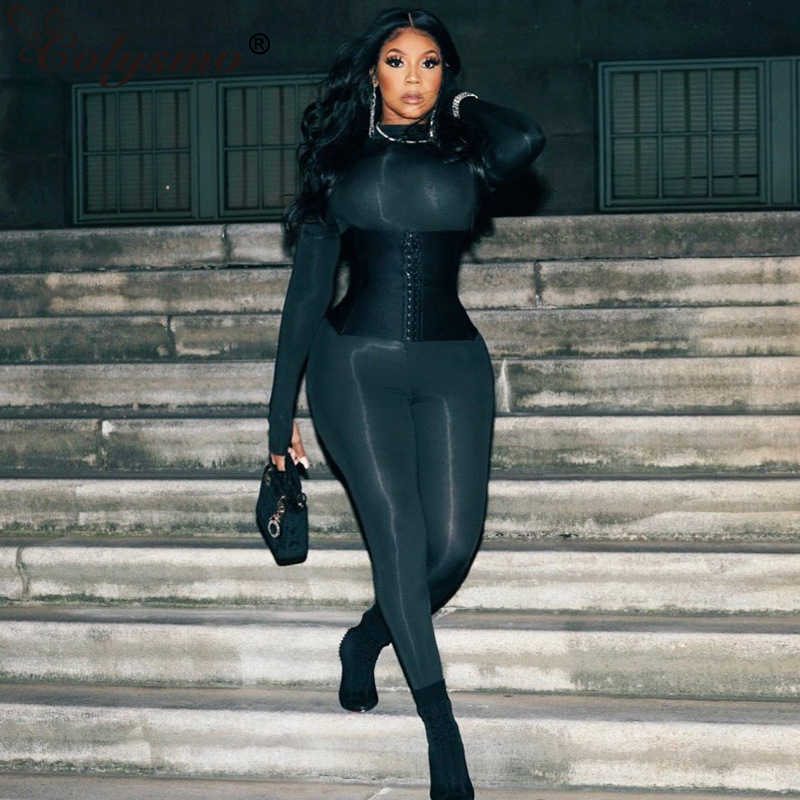 Colysmo Joggers Women Set High Waist Single Breasted Belt Long Sleeve Zipper Bodycon Jumpsuit Two Piece Outfits Chic Streetwear 210527, Nude
Colysmo Joggers Women Set High Waist Single Breasted Belt Long Sleeve Zipper Bodycon Jumpsuit Two Piece Outfits Chic Streetwear 210527, Nude