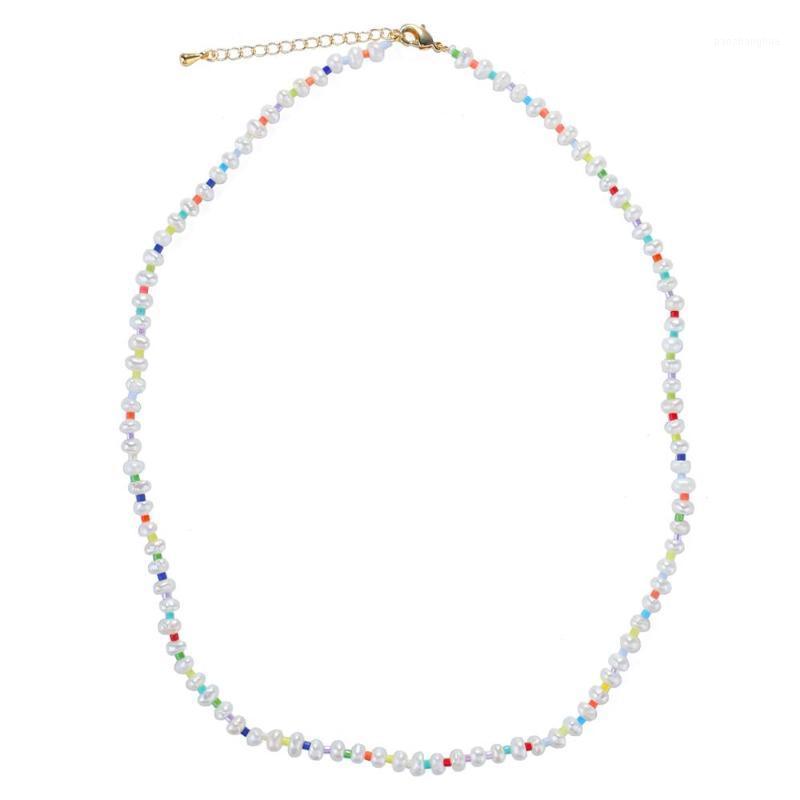 Chains KELITCH 2022 Natural Freshwater Pearls Necklaces Fashion Miyuki Beaded Necklace Adjustable Female Gift Jewelry Collier, Silver
Chains KELITCH 2022 Natural Freshwater Pearls Necklaces Fashion Miyuki Beaded Necklace Adjustable Female Gift Jewelry Collier, Silver