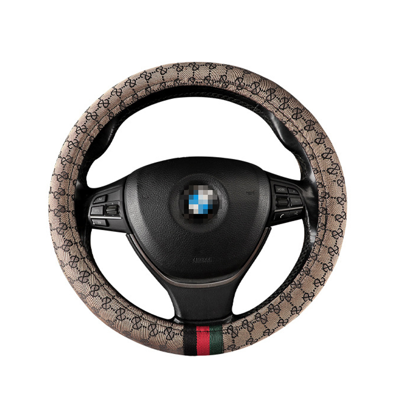 Universal Car Steering Wheel Cover Skidproof Auto Covers Anti-Slip Embossing Linen material Breathable Car-styling Accessories
Universal Car Steering Wheel Cover Skidproof Auto Covers Anti-Slip Embossing Linen material Breathable Car-styling Accessories