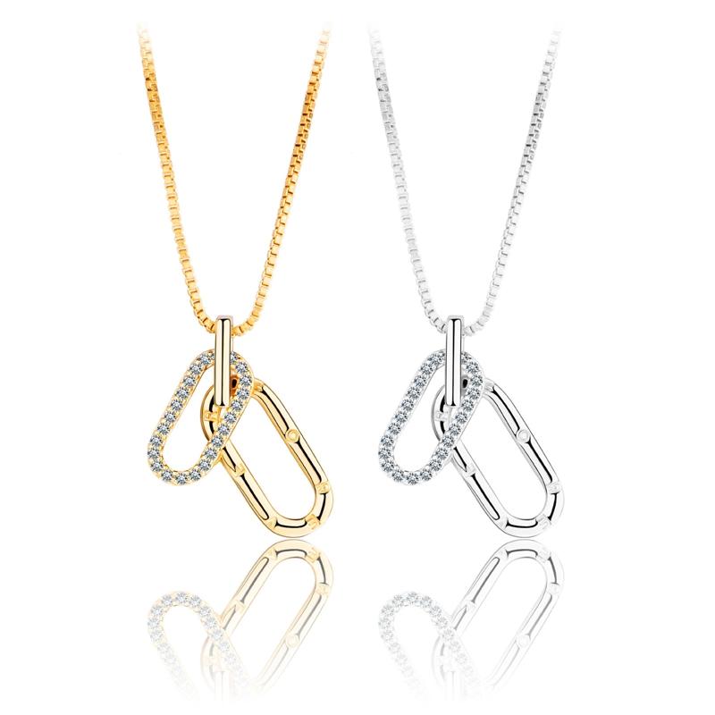 Pendant Necklaces Stainless Steel Pendants Necklace Elegant Charm Choker Punk Thin Clavicle Chain Fashion Jewelry Accessories, Silver
Pendant Necklaces Stainless Steel Pendants Necklace Elegant Charm Choker Punk Thin Clavicle Chain Fashion Jewelry Accessories, Silver