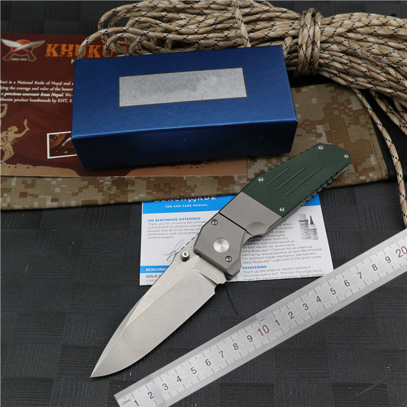 Bench BM7505 Made titanium handle knife M390 blade DUAL-ACTION Hunting Pocket Survival folding Knives EDC Tools
Bench BM7505 Made titanium handle knife M390 blade DUAL-ACTION Hunting Pocket Survival folding Knives EDC Tools