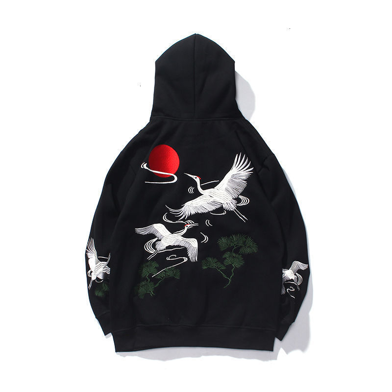 MrGoldenBowl Chinese Style Embroidered Men Hoodies Autumn New Men's Hooded Sweatshirts Man Streetwear Casual Pullovers 201020