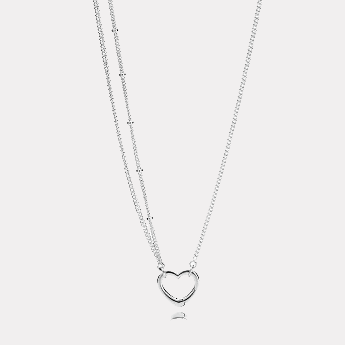 Fine jewelry Authentic 925 Sterling Silver Necklace Fit Pandora Pendant Charm Open Heart Necklace Fashion Women Love Engagement DIY Wedding Necklaces
Fine jewelry Authentic 925 Sterling Silver Necklace Fit Pandora Pendant Charm Open Heart Necklace Fashion Women Love Engagement DIY Wedding Necklaces