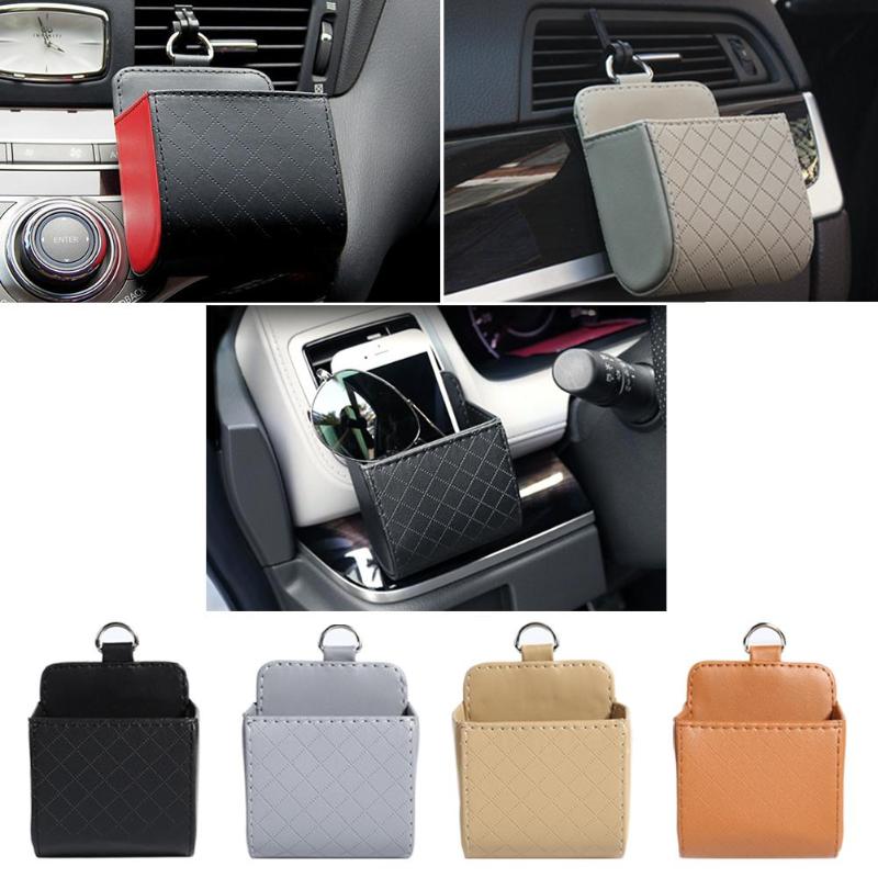 Car Organizer Vent Trash Box Auto Mobile Phone Holder Streamline Design Beautiful Protection PU Leather Storage Bag 125*90*60mm
Car Organizer Vent Trash Box Auto Mobile Phone Holder Streamline Design Beautiful Protection PU Leather Storage Bag 125*90*60mm