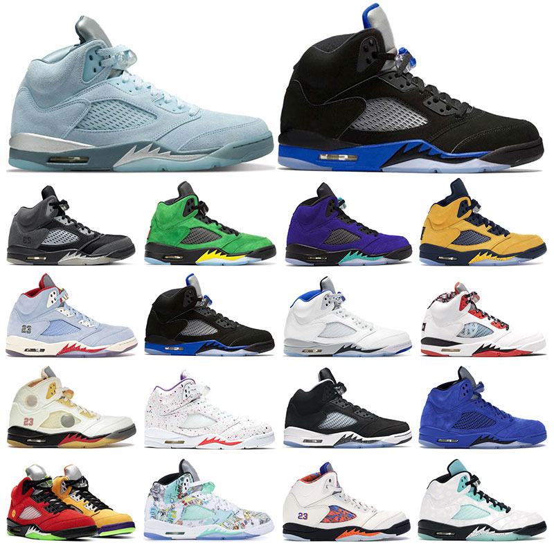 5 Mens sneakers basketball shoes 5s Bluebird Racer Blue Raging Bull Alternate Grape Oregon Oreo Suede Quai 54 womens sports trainers 5.5-13, 19 wings
5 Mens sneakers basketball shoes 5s Bluebird Racer Blue Raging Bull Alternate Grape Oregon Oreo Suede Quai 54 womens sports trainers 5.5-13, 19 wings