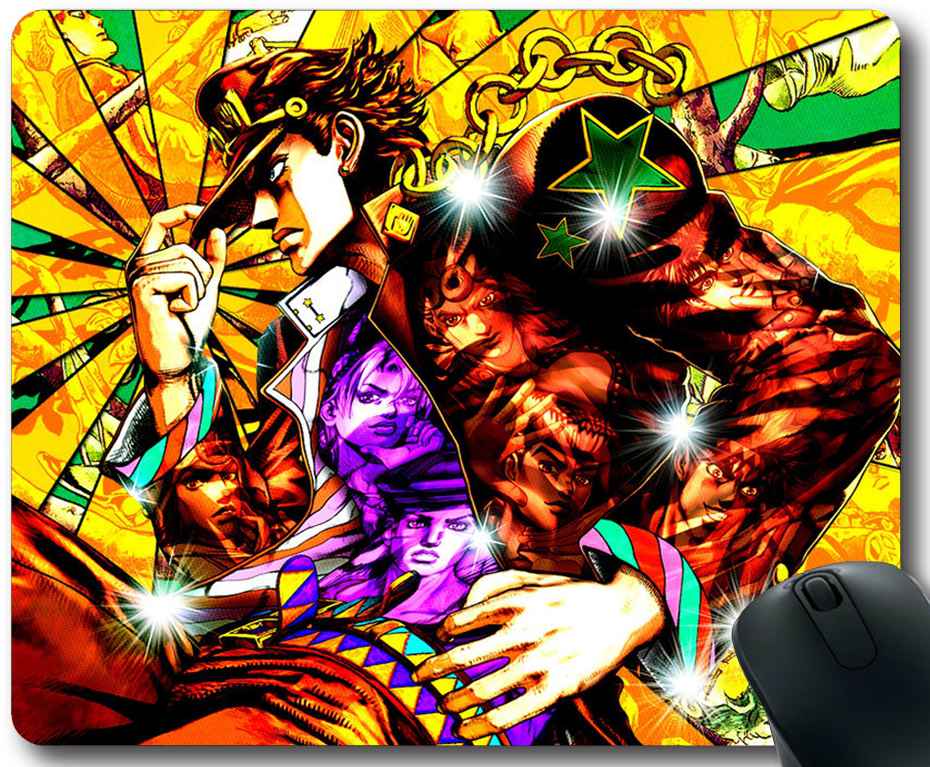 Anime JoJos Bizarre Adventure Customized Rectangle Non-Slip Rubber Mousepad Gaming Mouse Pad
Anime JoJos Bizarre Adventure Customized Rectangle Non-Slip Rubber Mousepad Gaming Mouse Pad