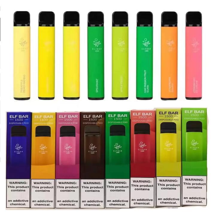 Elf Bar Disposable E Cigarettes Pod Device 1500&600 Puffs 850mAh Battery 4.8ml Prefilled Cartridge Vape Pen Vs Puff XXL Puff Plus
Elf Bar Disposable E Cigarettes Pod Device 1500&600 Puffs 850mAh Battery 4.8ml Prefilled Cartridge Vape Pen Vs Puff XXL Puff Plus