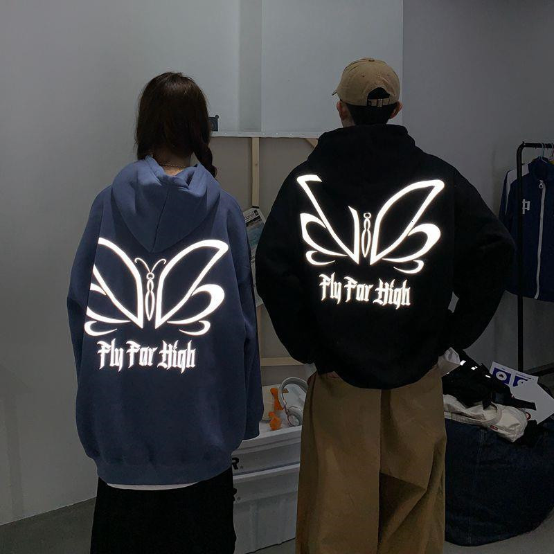 2021 New Reflexivo Butterfely Hoodie Masculino Hip Hop Moletom Streetwear Casual Outono Roupas Primavera Harajuku Solto Topos Masculinos Jih, Black
2021 New Reflexivo Butterfely Hoodie Masculino Hip Hop Moletom Streetwear Casual Outono Roupas Primavera Harajuku Solto Topos Masculinos Jih, Black