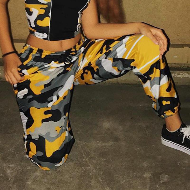 Women' Pants & Capris Pocket Pant Trousers Casual Spring Camo Harem Cargo Tactical Yellow Streetwear Women Multi Camouflage Pan
Women' Pants & Capris Pocket Pant Trousers Casual Spring Camo Harem Cargo Tactical Yellow Streetwear Women Multi Camouflage Pan