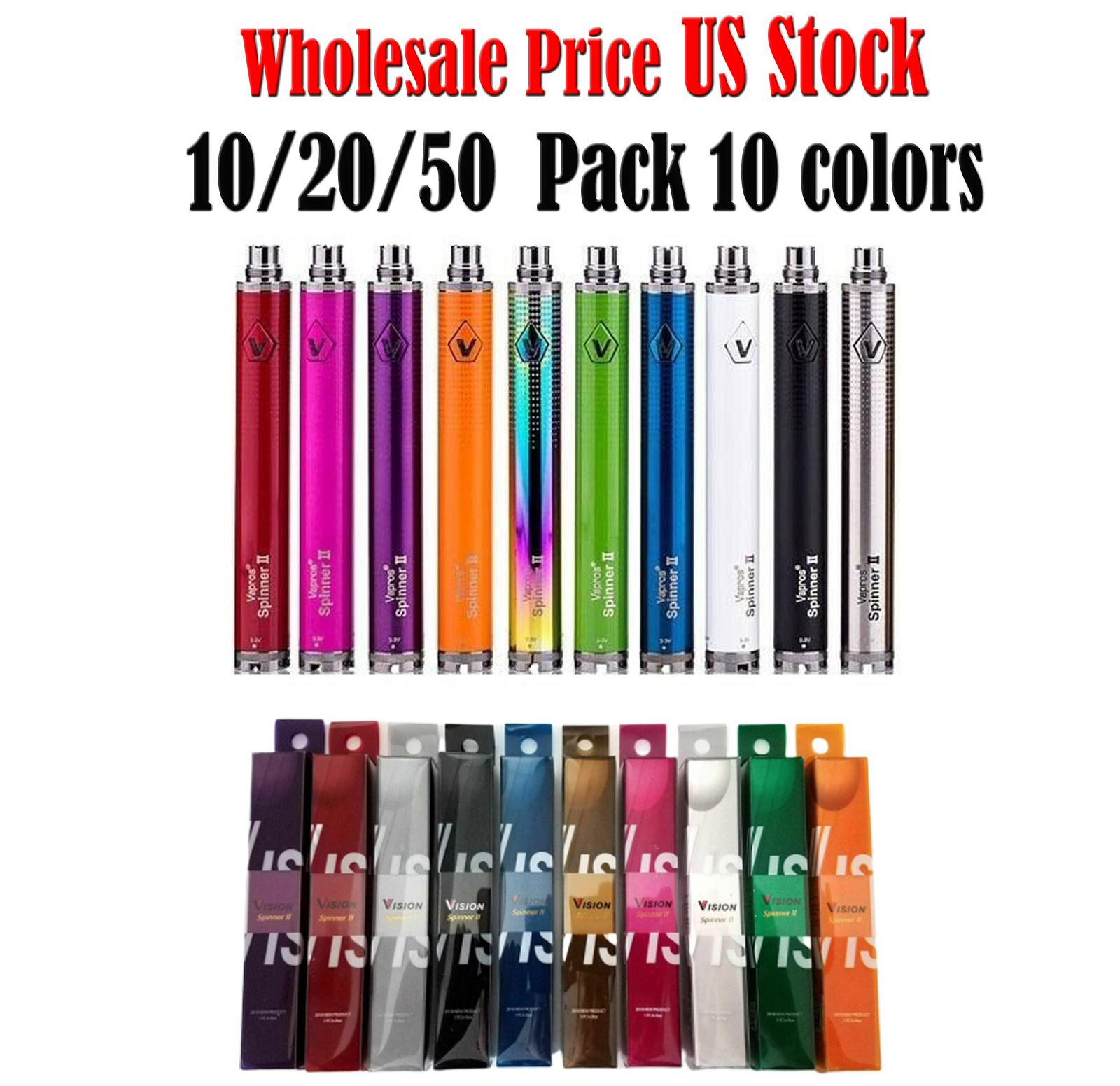 2021 Vision Spinner 2 II Battery 1650mAh Ego C Twist Variable Voltage VV 3.3-4.8V Electronic Cigarette Batterys For Thread Atomizers
2021 Vision Spinner 2 II Battery 1650mAh Ego C Twist Variable Voltage VV 3.3-4.8V Electronic Cigarette Batterys For Thread Atomizers