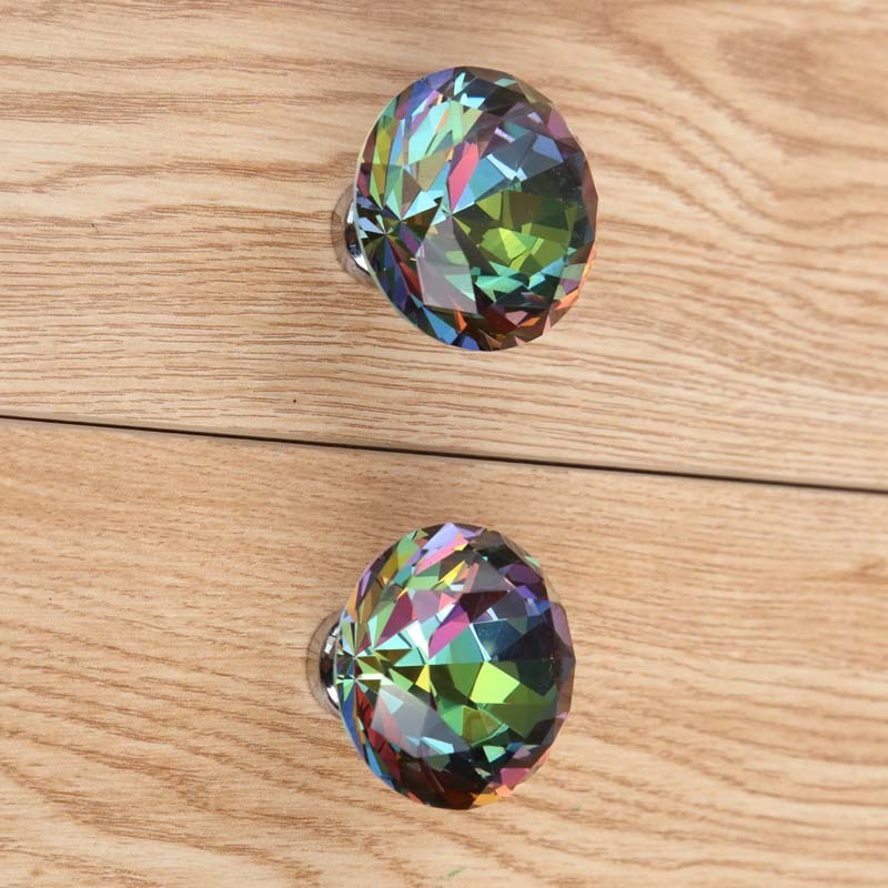 40mm Colorful Glass Crystal Wine Cabinet Bookcase Wardrobe Door Handles Silver Clour Rhinestone Drawer Cabinet Knob Pull Fashion
40mm Colorful Glass Crystal Wine Cabinet Bookcase Wardrobe Door Handles Silver Clour Rhinestone Drawer Cabinet Knob Pull Fashion