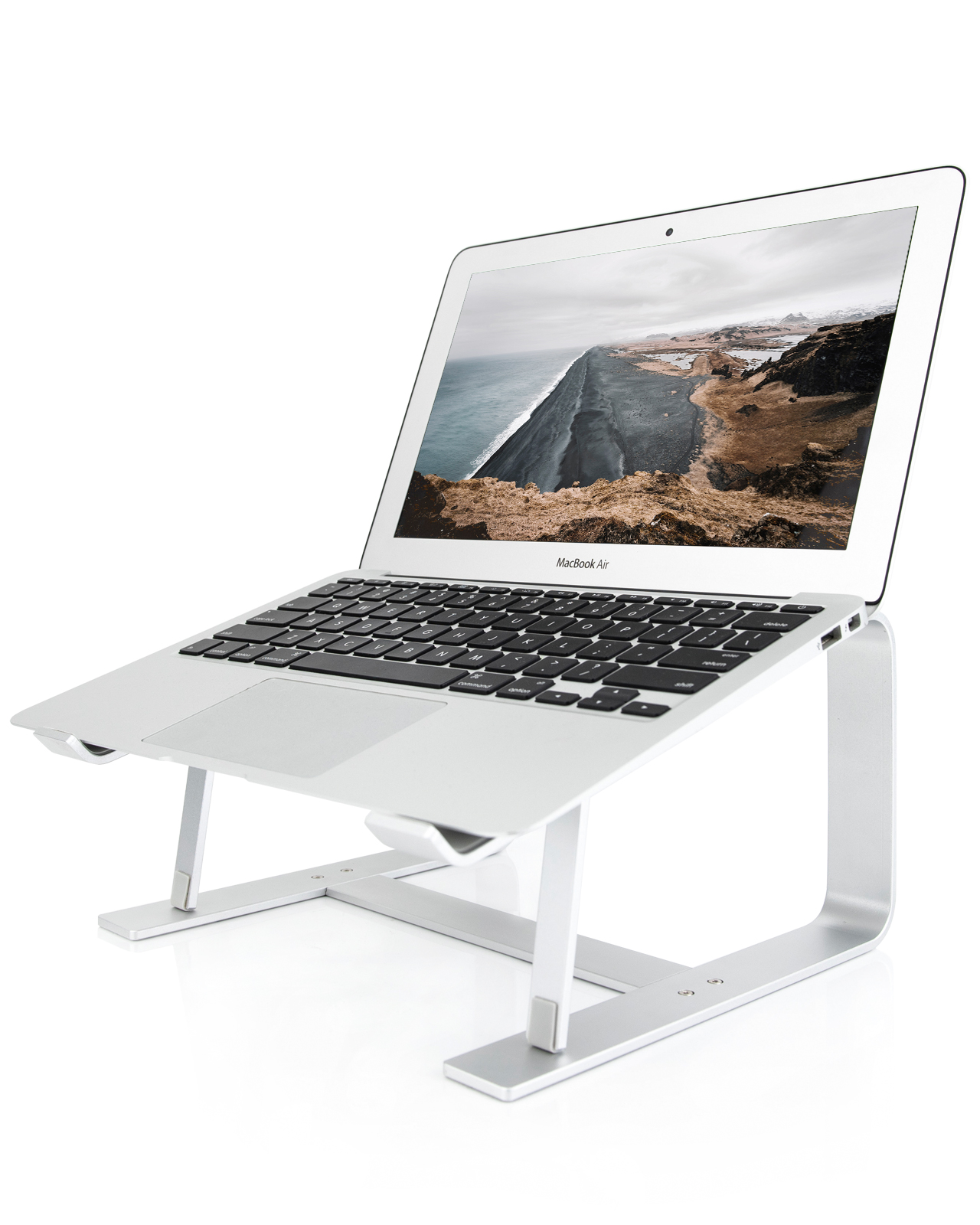 Laptop Stand Aluminium Riser Ergonomic Holder Compatible with MacBook Air Pro Dell XPS More 10-17 Inch Work from Home-Sliver silver
Laptop Stand Aluminium Riser Ergonomic Holder Compatible with MacBook Air Pro Dell XPS More 10-17 Inch Work from Home-Sliver silver