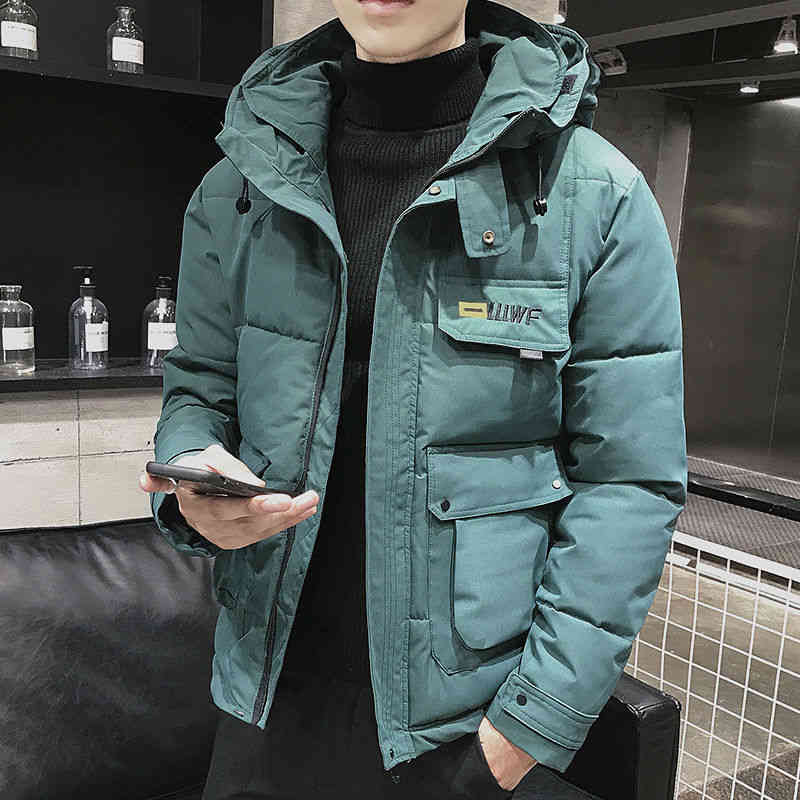 2021 new winter men parka big pockets casual et hooded solid color 5 colors thicken and warm hooded outwear coat size 5xl, Black;brown 
2021 new winter men parka big pockets casual et hooded solid color 5 colors thicken and warm hooded outwear coat size 5xl, Black;brown