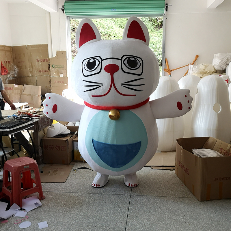 Mascot Costumes Cartoon mascot Lucky cat doll cat performance props walking puppet costume for Halloween Party Masquerade Anime Shows, Default color
Mascot Costumes Cartoon mascot Lucky cat doll cat performance props walking puppet costume for Halloween Party Masquerade Anime Shows, Default color
