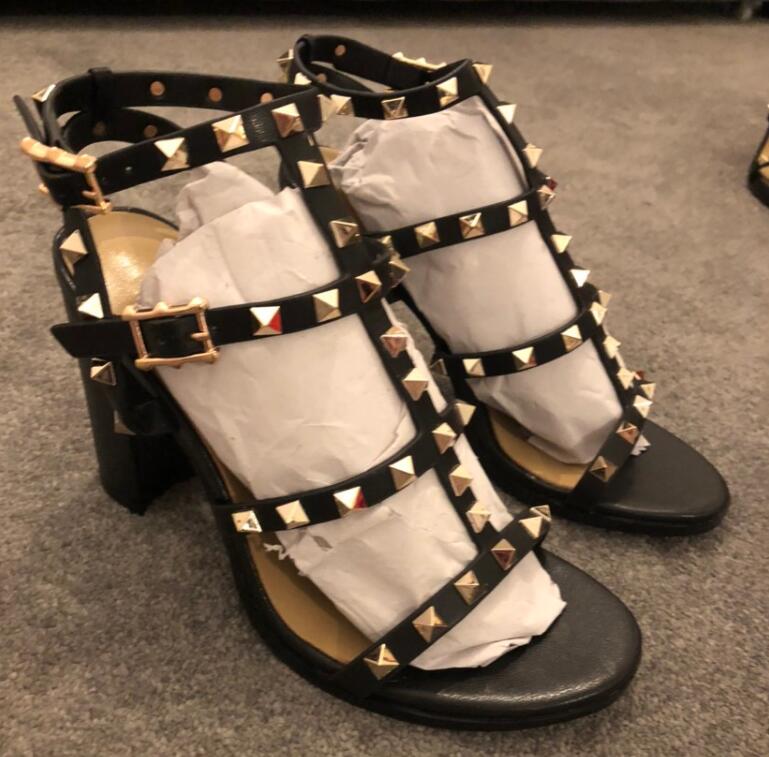 women leather stud sandals T-strap sandal summer High Heels rivets shoes Ladies Sexy party shoes 6.5cm 15color, Colour13
women leather stud sandals T-strap sandal summer High Heels rivets shoes Ladies Sexy party shoes 6.5cm 15color, Colour13