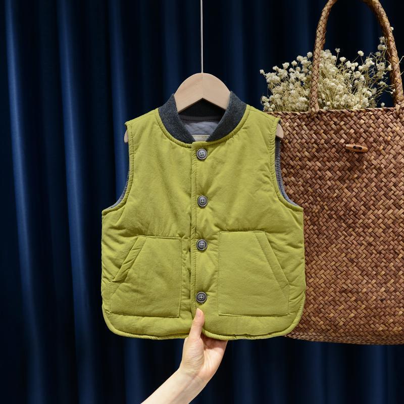 Jackets Baby Clothing Children's Autumn Winter Thickened Cardigan Clothes Warm Girls Solid Vests Coats Infant Outerwear A115, Blue;gray
Jackets Baby Clothing Children's Autumn Winter Thickened Cardigan Clothes Warm Girls Solid Vests Coats Infant Outerwear A115, Blue;gray