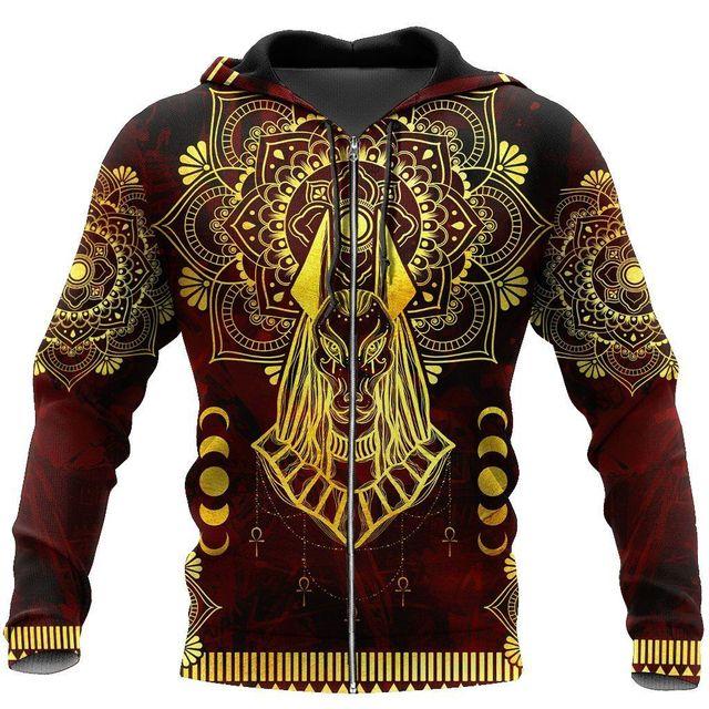 Men's Hoodies & Sweatshirts PLstar Cosmos 3Dprint Horus Ancient Egypt Art Fashion Harajuku Streetwear Funny Casual Comfortable Hoodies/Sweat