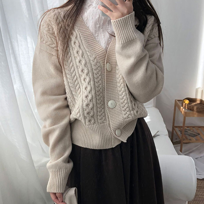 women's sweaters sweater twist pure casual color cardigan cleavage v long sleeve sweater simple coat autumn women's clothes so5c, White;black
women's sweaters sweater twist pure casual color cardigan cleavage v long sleeve sweater simple coat autumn women's clothes so5c, White;black