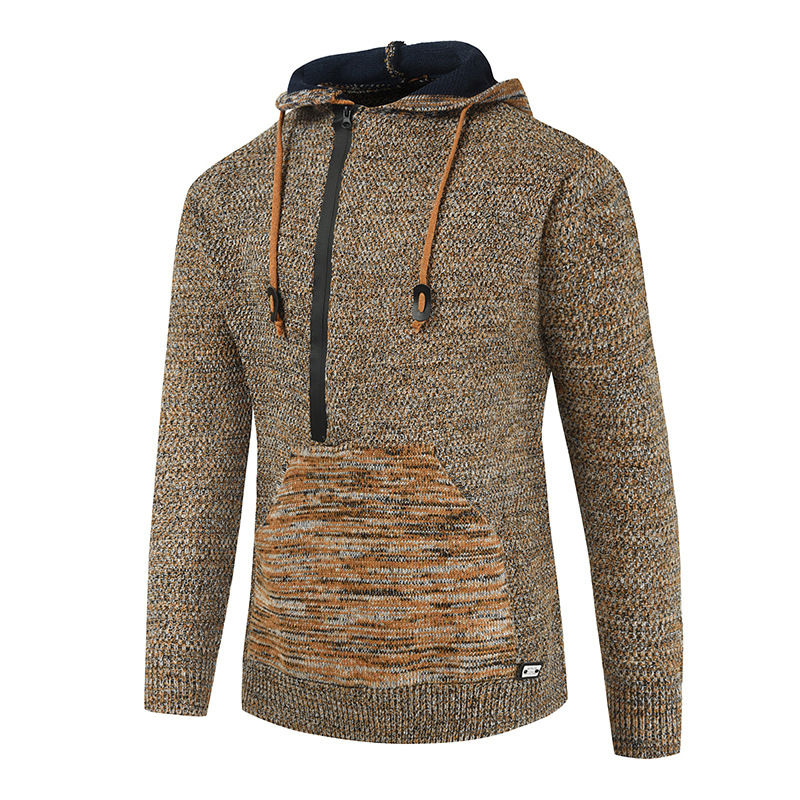 Men's Pullover Knitted Color Block Casual Chunky Long Sleeve Sweater Cardigans Hooded Fall Winter Black Camel, White;black
Men's Pullover Knitted Color Block Casual Chunky Long Sleeve Sweater Cardigans Hooded Fall Winter Black Camel, White;black