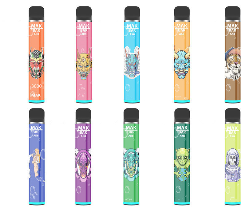 Vapes Disposable MAK3000 puff bar Bang xxl cigarettes 3000 puffs Disposable Device Pod Kit 8ml Pre-filled Cartridges Empty Pen VS Plus Flow OEM ODM
Vapes Disposable MAK3000 puff bar Bang xxl cigarettes 3000 puffs Disposable Device Pod Kit 8ml Pre-filled Cartridges Empty Pen VS Plus Flow OEM ODM