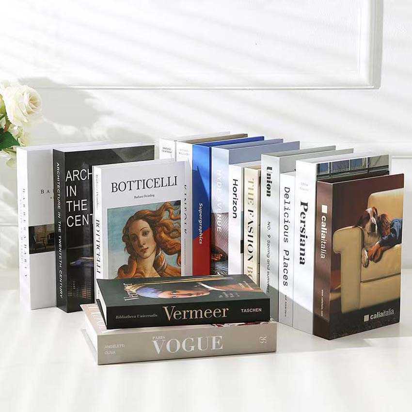 Fashion New Fake Books Decoration For Home Modern luxury Model Bedroom Study Y0603 9
Fashion New Fake Books Decoration For Home Modern luxury Model Bedroom Study Y0603 9