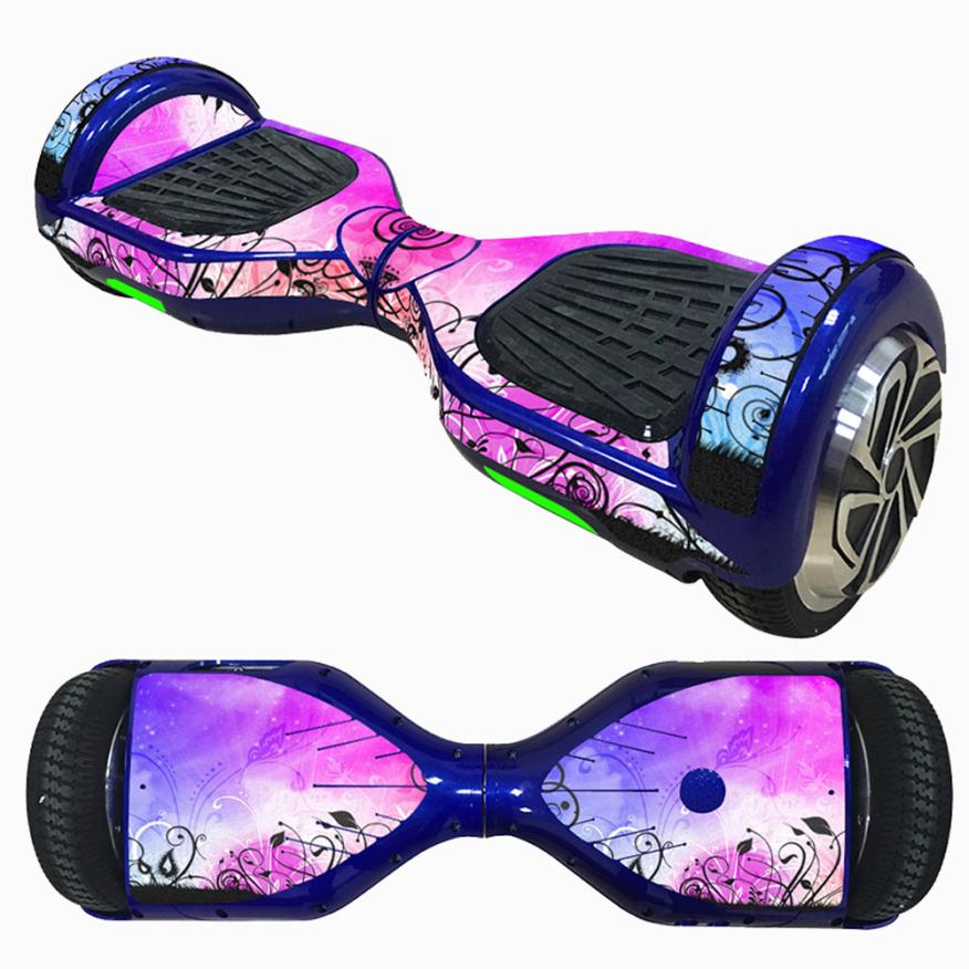 New 6.5 Inch Self-Balancing Scooter Skin Hover Electric Skate Board Sticker Two-Wheel Smart Protective Cover Case Stickers