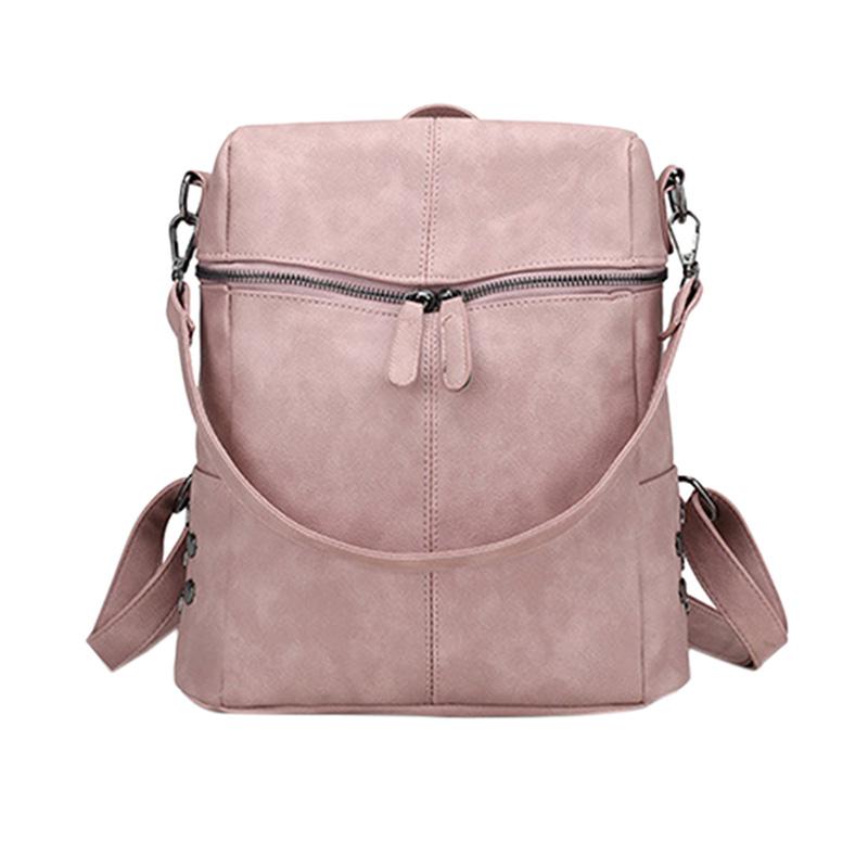 Casual Large Capacity Shoulder Bags Vintage Women Backpack Nubuck Leather Pu School Backpacks For Teenage Girl, Beige
Casual Large Capacity Shoulder Bags Vintage Women Backpack Nubuck Leather Pu School Backpacks For Teenage Girl, Beige