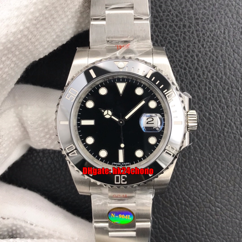 2 Styles Top Quality Watches NOOBF 904L 116610 V8 V9 V10 Cal.3135 Automatic Mens Watch Ceramic Bezel Black Dial Stainless Steel Bracelet Gents Sports Wristwatches, Vip
2 Styles Top Quality Watches NOOBF 904L 116610 V8 V9 V10 Cal.3135 Automatic Mens Watch Ceramic Bezel Black Dial Stainless Steel Bracelet Gents Sports Wristwatches, Vip