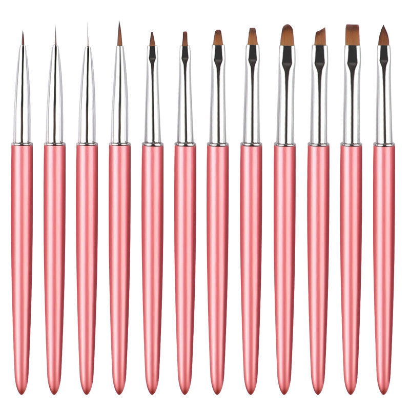 12pcs/set Nail Pen Brush Nail Glue Phototherapy Pen Professional Salon Home Use Gel Nail Brush UV Gel Carving Pen Brush DIY
12pcs/set Nail Pen Brush Nail Glue Phototherapy Pen Professional Salon Home Use Gel Nail Brush UV Gel Carving Pen Brush DIY