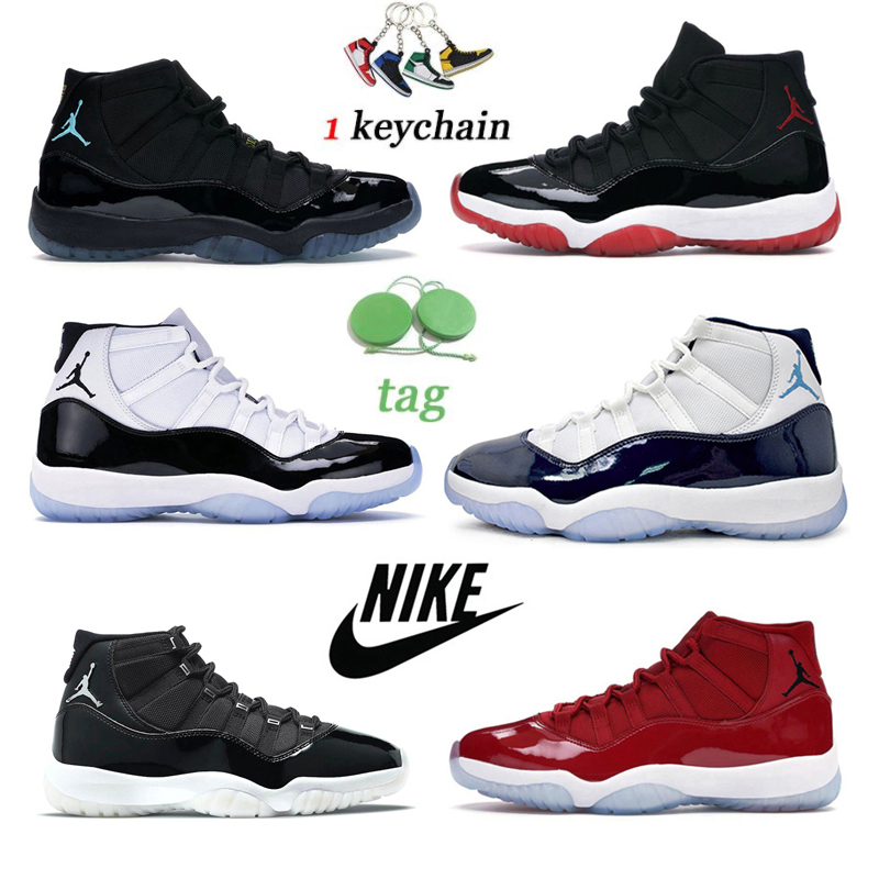 Air Jordan retro basketball shoes 11 Top 11s jubilee 25th anniversary Space jam legend blue platinum tint white metallic silver men women trainers 72-10, Concord low
Air Jordan retro basketball shoes 11 Top 11s jubilee 25th anniversary Space jam legend blue platinum tint white metallic silver men women trainers 72-10, Concord low