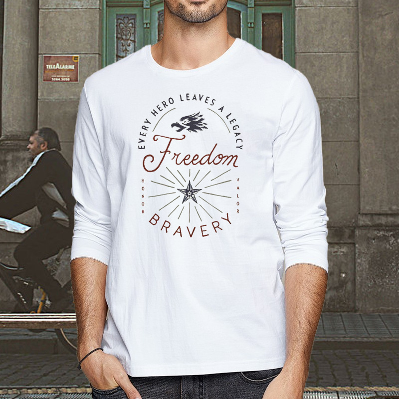 long sve t-shirt men's clothing autumn new loose large fashion men's long sve cotton round neck t-shirt men's, White;black
long sve t-shirt men's clothing autumn new loose large fashion men's long sve cotton round neck t-shirt men's, White;black