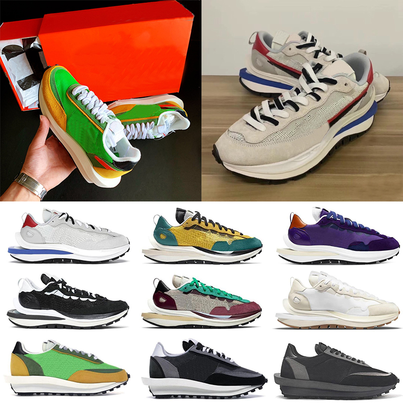 Waffle men women running shoes LD xsacai sports trainers pine green yellow multi summit white black nylon mens sneakers, 16
Waffle men women running shoes LD xsacai sports trainers pine green yellow multi summit white black nylon mens sneakers, 16