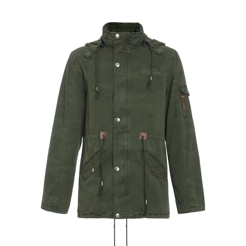 Men's Trench Coats Fashion Coat Men Cotton Hooded Long Cargo Jacket Mens Army Outwear Windbreaker Casual Clothing, Tan;black
Men's Trench Coats Fashion Coat Men Cotton Hooded Long Cargo Jacket Mens Army Outwear Windbreaker Casual Clothing, Tan;black