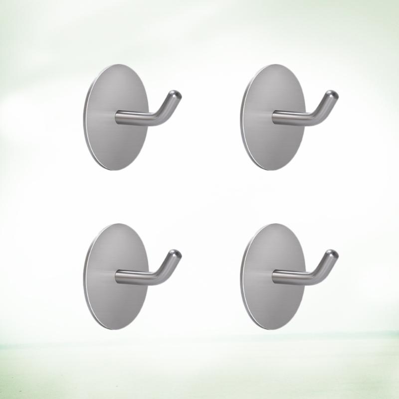 4pcs Self Adhesive Wall Hook Stainless Steel Hooks Seamless Stick Hook Multifunctional Wall Hanger for Home Bathroom Kitchen
4pcs Self Adhesive Wall Hook Stainless Steel Hooks Seamless Stick Hook Multifunctional Wall Hanger for Home Bathroom Kitchen