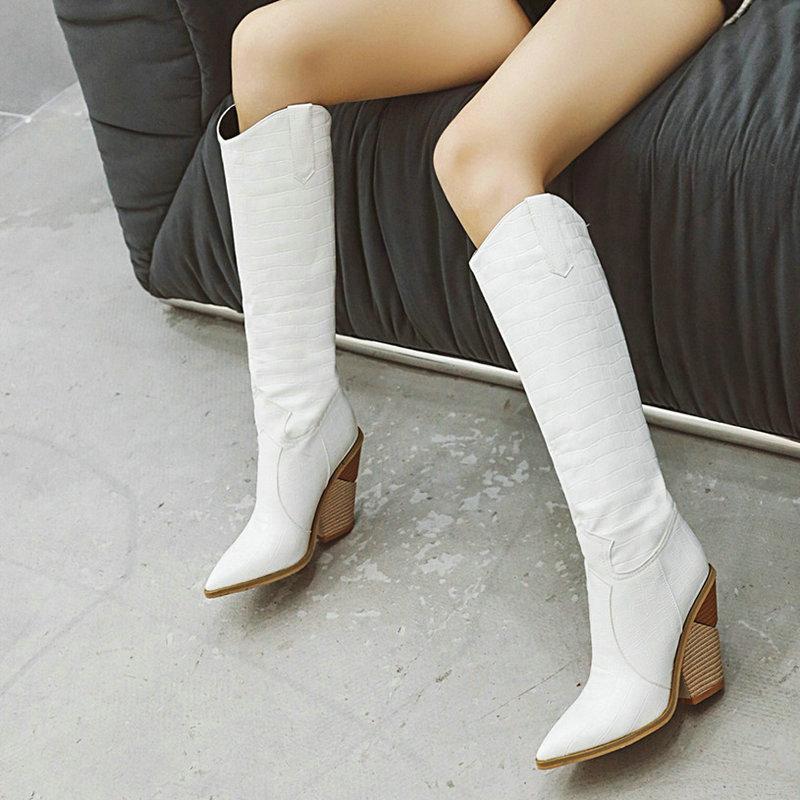 Boots Black Yellow White Knee High Women Western Cowboy For Long Winter Pointed Toe Cowgirl Wedges Motorcycle2635836
Boots Black Yellow White Knee High Women Western Cowboy For Long Winter Pointed Toe Cowgirl Wedges Motorcycle2635836
