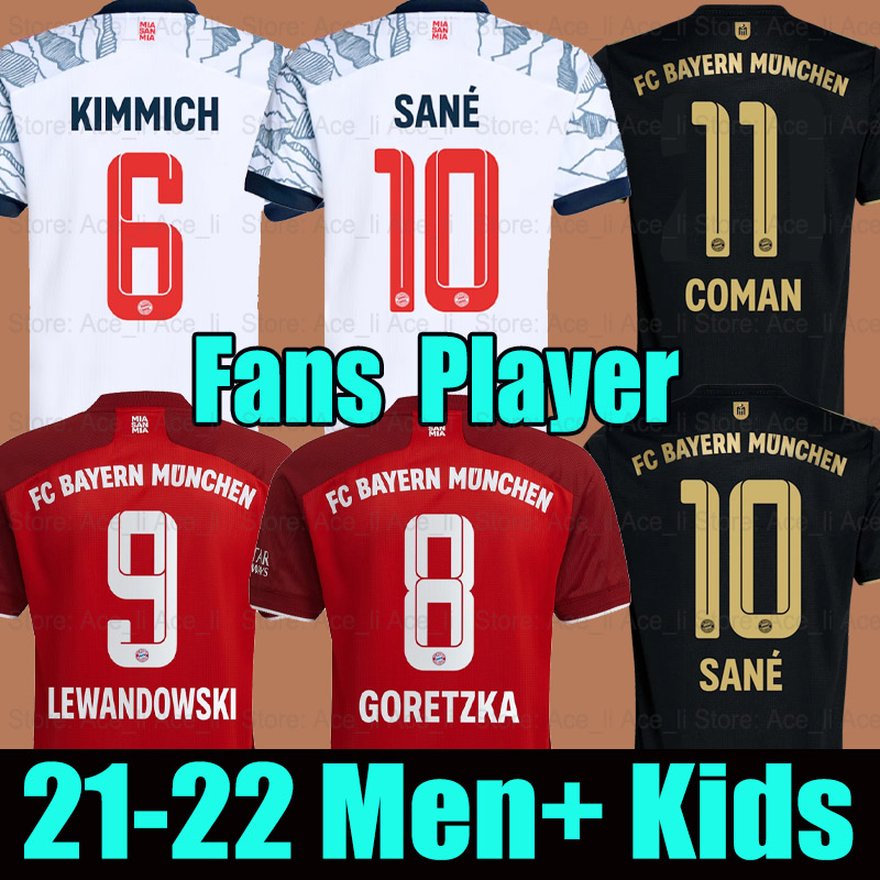 BaYern soccer jersey 21 22 LEWANDOWSKI SANE muNich KIMMICH COMAN MULLER DAVIES football shirt Men + Kids sets kit 2021 top thailand quality uniform, Kids 21-22 away
BaYern soccer jersey 21 22 LEWANDOWSKI SANE muNich KIMMICH COMAN MULLER DAVIES football shirt Men + Kids sets kit 2021 top thailand quality uniform, Kids 21-22 away