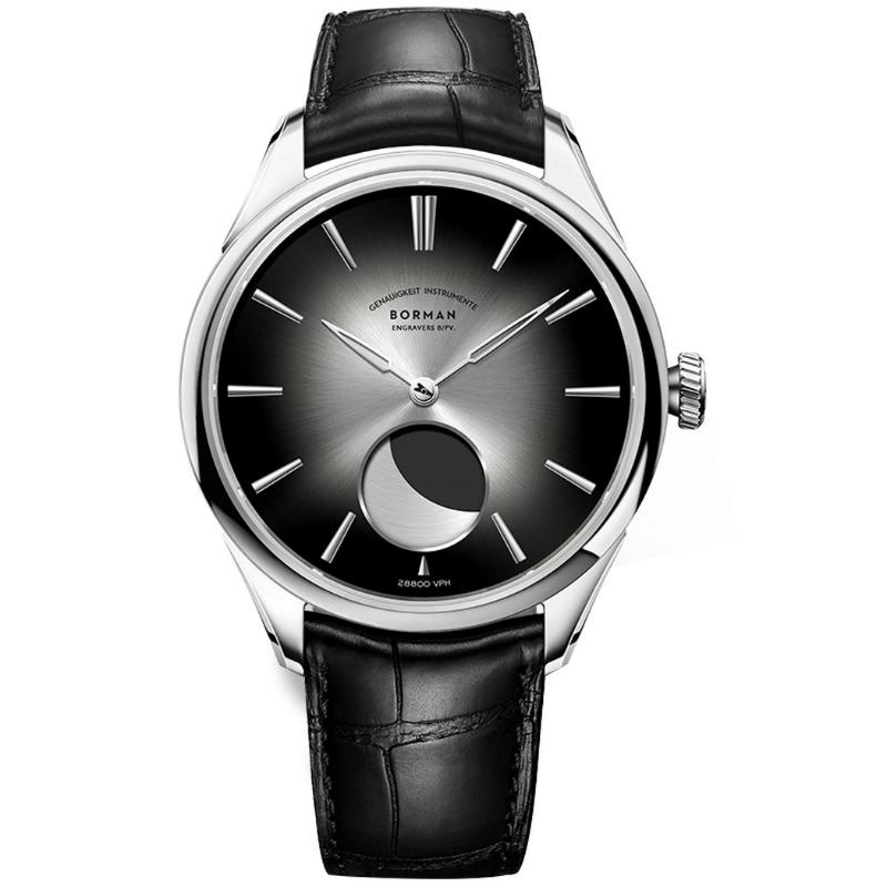 Wristwatches Borman Mens Automatic Watches Luxury Moon Phase Male Watch Mechanical Wristwatch Fashion 50M Waterproof Sapphire Leather Strap, Mens watches 1
Wristwatches Borman Mens Automatic Watches Luxury Moon Phase Male Watch Mechanical Wristwatch Fashion 50M Waterproof Sapphire Leather Strap, Mens watches 1