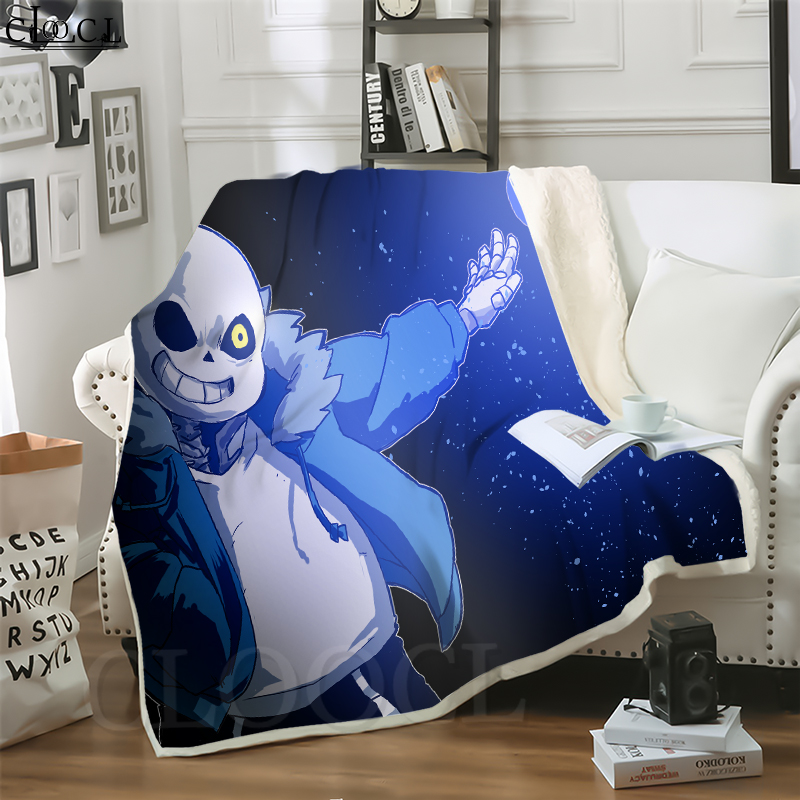 CLOOCL New Undertale Sans 3D Print Casual Style Air Conditioning Blanket Sofa Teens Bedding Throw Blankets Plush Quilt
CLOOCL New Undertale Sans 3D Print Casual Style Air Conditioning Blanket Sofa Teens Bedding Throw Blankets Plush Quilt