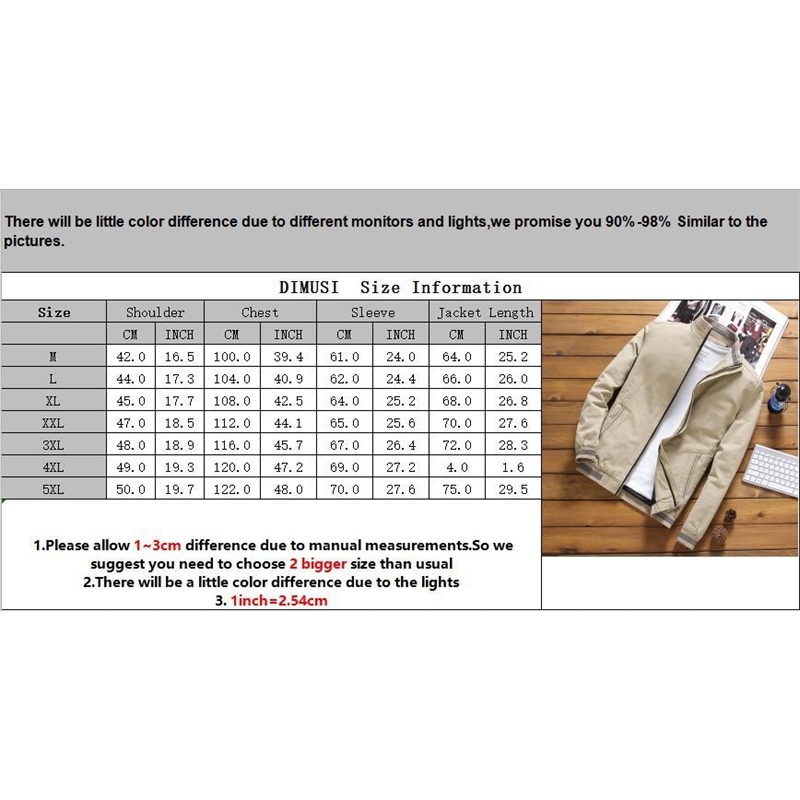 DIMUSI Spring Autumn Men's Bomber Jackets Casual Male Outwear Windbreaker Stand Collar Jacket Mens Baseball Slim Coats 5XL T200107