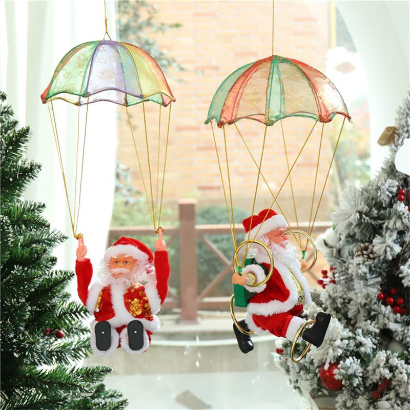Christmas Decorations Parachute Climbing Rope Ladder Santa Claus Outdoor Doll Pendant Year Decor Ornam
Christmas Decorations Parachute Climbing Rope Ladder Santa Claus Outdoor Doll Pendant Year Decor Ornam