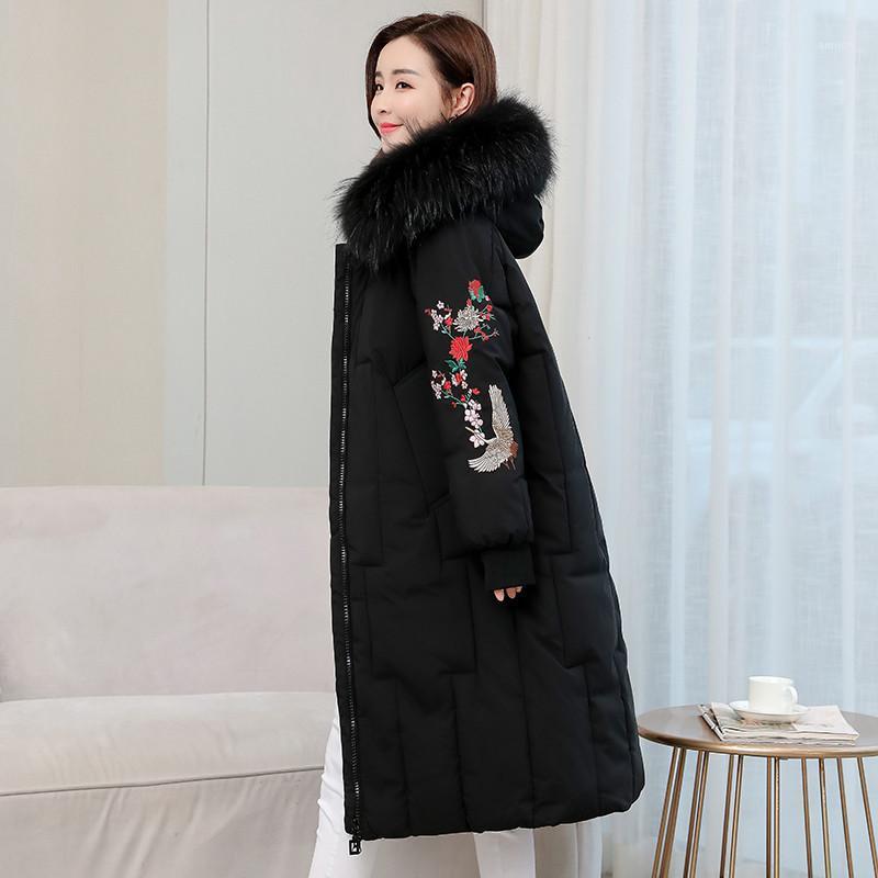 Women's Down & Parkas Plus Size 5XL Long Winter Jacket Parker Women Cotton Coat Thicke Warm Embroidery High Quality Padded, Beige
Women's Down & Parkas Plus Size 5XL Long Winter Jacket Parker Women Cotton Coat Thicke Warm Embroidery High Quality Padded, Beige