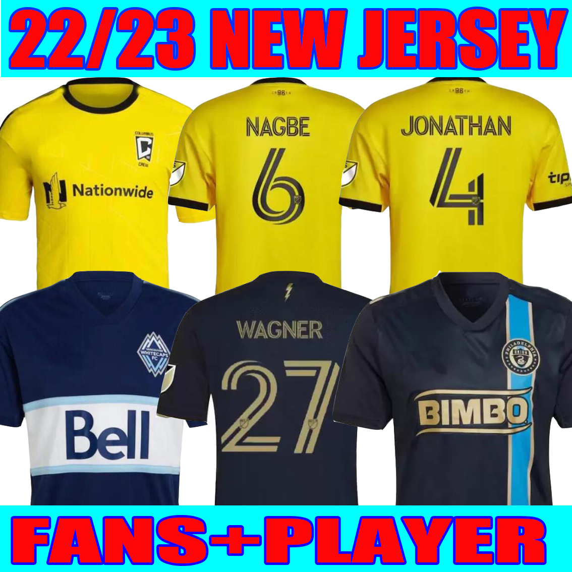 MLS 22 23 Columbus Soccer Jerseys Crew 10# ZELARAYÁN Home Yellow 2022 2023 Philadelphia Union Soccer Jerseys Vancouver Whitecaps Player Version Top Version
MLS 22 23 Columbus Soccer Jerseys Crew 10# ZELARAYÁN Home Yellow 2022 2023 Philadelphia Union Soccer Jerseys Vancouver Whitecaps Player Version Top Version