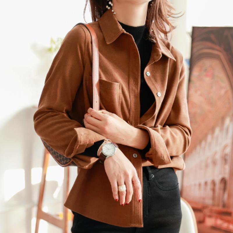 Women's Blouses & Shirts Corduroy Long Sleeve Vintage Shirt Women 2022 Autumn Solid Buttons Tops Loose Turn-down Collar With Pockets 17410, White
Women's Blouses & Shirts Corduroy Long Sleeve Vintage Shirt Women 2022 Autumn Solid Buttons Tops Loose Turn-down Collar With Pockets 17410, White