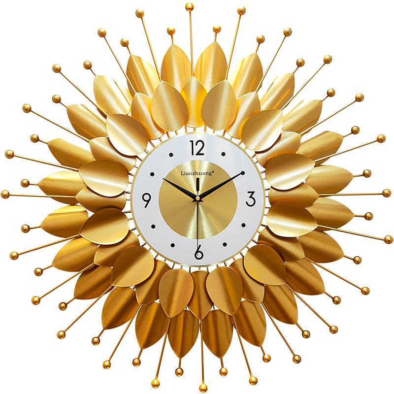 Wall Clocks Nordic Luxury Metal Modern Large Gold Clock 3d Simple Art Watches Horloge Murale Home Decoration FZ295
Wall Clocks Nordic Luxury Metal Modern Large Gold Clock 3d Simple Art Watches Horloge Murale Home Decoration FZ295