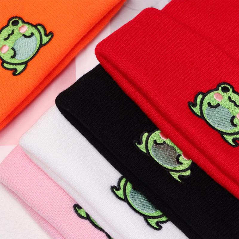 Beanies Green Frog Embroidery Beanie Men Women Knit Hat Games Skullies Warm Winter Unisex Hip Hop Gorros Ski Outdoor Fashion Cap
Beanies Green Frog Embroidery Beanie Men Women Knit Hat Games Skullies Warm Winter Unisex Hip Hop Gorros Ski Outdoor Fashion Cap