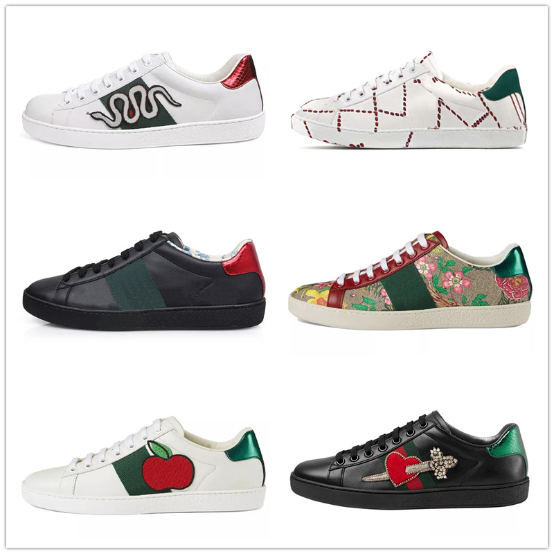 Top Quality Men Women Sneaker Casual Shoes Chaussures Low Top Leather Sneakers Ace Bee Stripes Shoe Walking Sports Trainers Scarpe size 36-45, 28
Top Quality Men Women Sneaker Casual Shoes Chaussures Low Top Leather Sneakers Ace Bee Stripes Shoe Walking Sports Trainers Scarpe size 36-45, 28