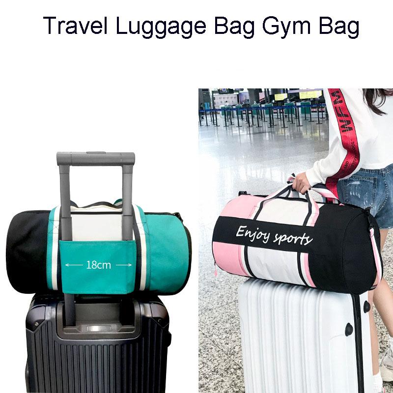 Travel Luggage Bag Gym Bags Waterproof Sport Gym Duffle Travel Bag Sport Handbags Women Swimming Fitness with Dry Wet Pocket, Pink
Travel Luggage Bag Gym Bags Waterproof Sport Gym Duffle Travel Bag Sport Handbags Women Swimming Fitness with Dry Wet Pocket, Pink