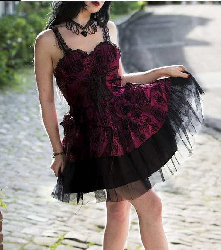Casual Dresses Ruibbit Vintage Velvet Flowers Print Dress Y2K Aesthetic Grunge Punk Sexy V Ncek High Waist Corset Ladies Party, Black 
Casual Dresses Ruibbit Vintage Velvet Flowers Print Dress Y2K Aesthetic Grunge Punk Sexy V Ncek High Waist Corset Ladies Party, Black