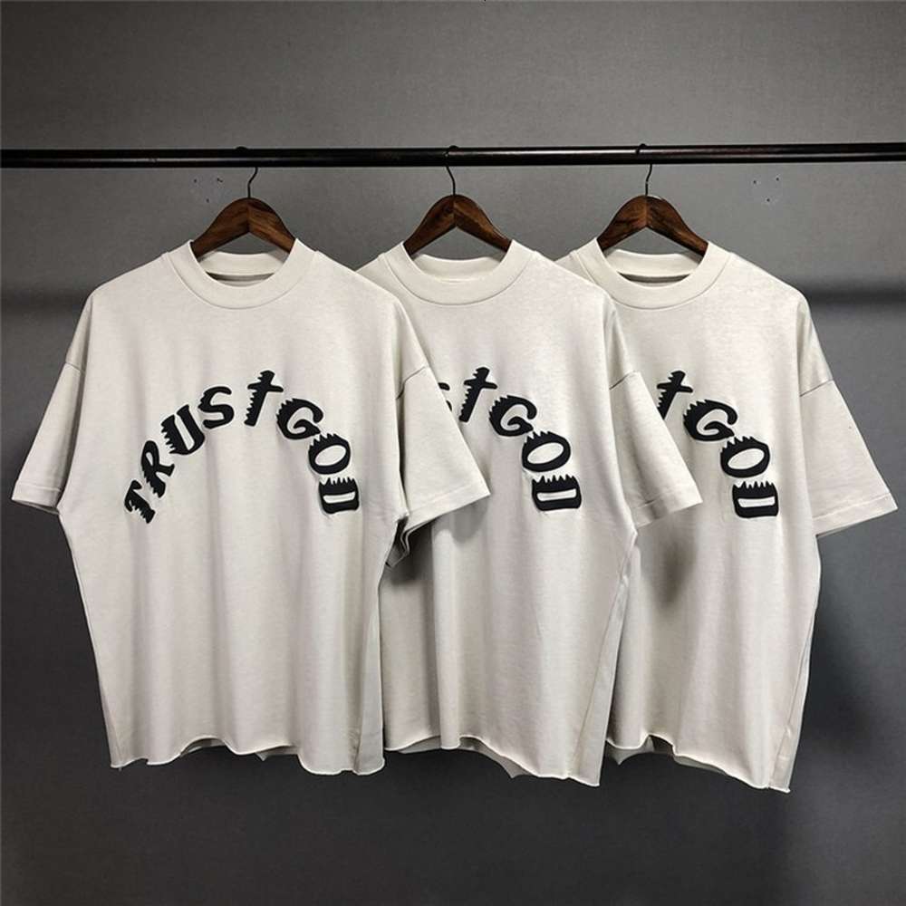 Kanye West Sunday Service T-shirt Trust God Tea Men Women Tops Cpfm Short Mouw Holy Spirit Men's clothes, White;black
Kanye West Sunday Service T-shirt Trust God Tea Men Women Tops Cpfm Short Mouw Holy Spirit Men's clothes, White;black