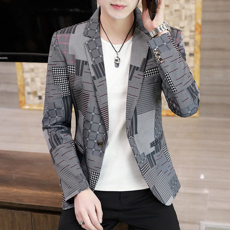 New Irregular Plaid for Men Singers Casual 2021 Spring Hot Sale Business Coat Mens Blazer Slim Fit Masculino Dcm8, Grayish red
New Irregular Plaid for Men Singers Casual 2021 Spring Hot Sale Business Coat Mens Blazer Slim Fit Masculino Dcm8, Grayish red